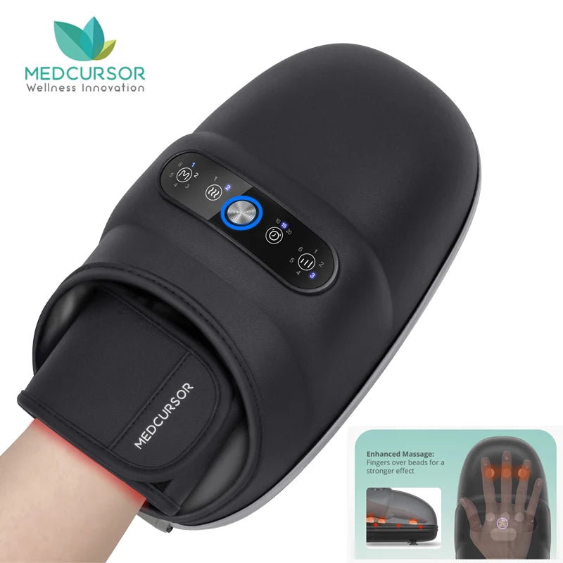 Hand  Hot Compress Palm Acupoint Massager