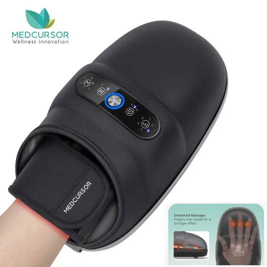 Hand  Hot Compress Palm Acupoint Massager