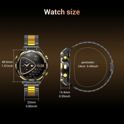 GPS Smartwatch with Flashlight, Bluetooth, Waterproof  for Men Women