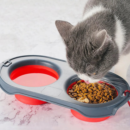Collapsible Cat & Dog Travel Bowls