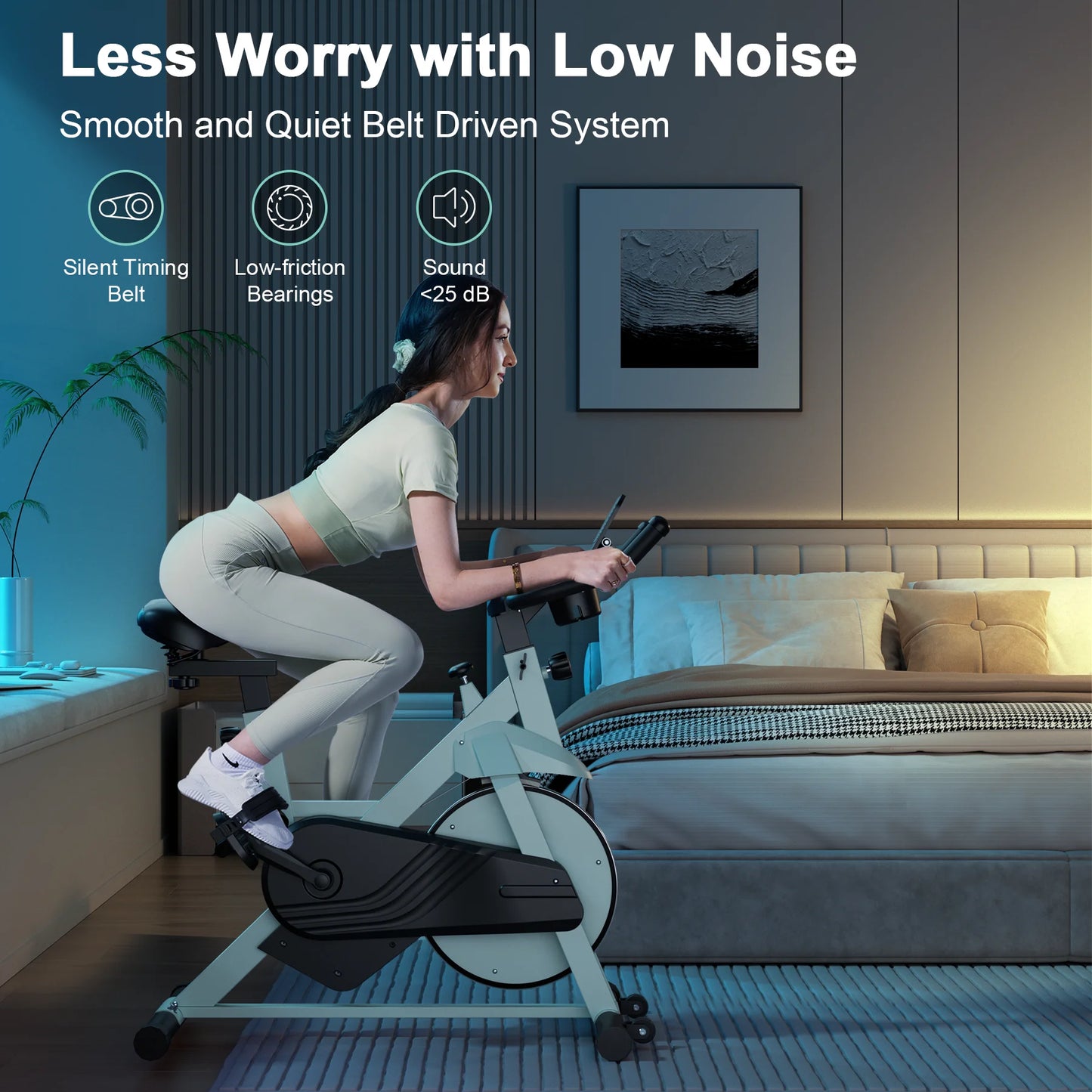 Exercise Bike, 32-Level Magnetic Resistance