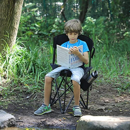 Quick Folding Tripod Stool with Backrest