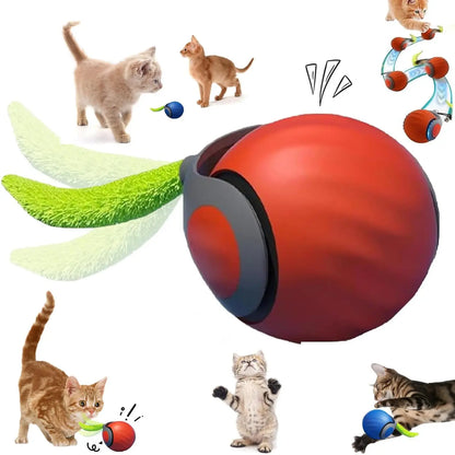 Speedy Tail Cat Toy, Interactive Cat Ball Toy
