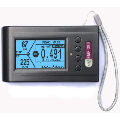EMF Meter,Advanced Multi-Field Electromagnetic Radiation