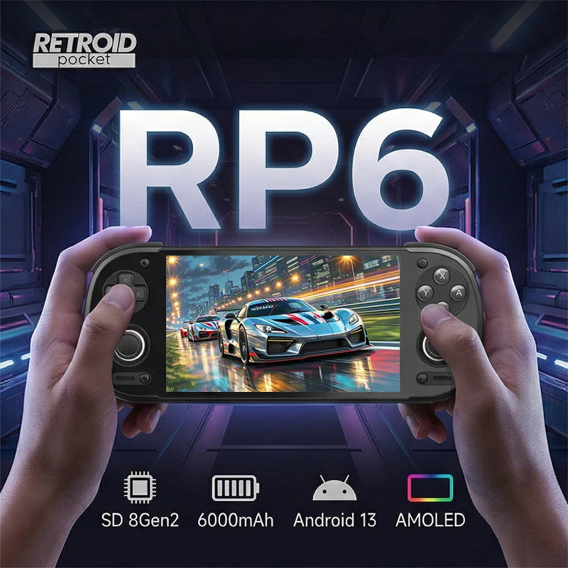 Android Handheld Game Console 5.5 Inch with Hall-Effect Trigger G