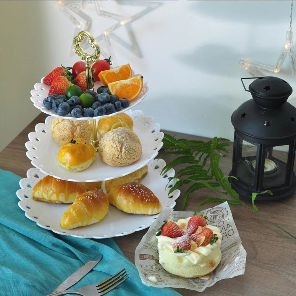 Cake  Fruit Plate Tray Display