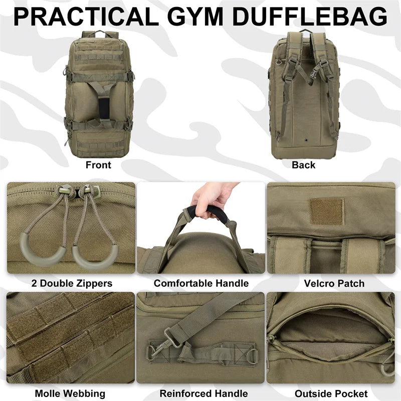 Army Outdoor Mountaineering Duffel Bag