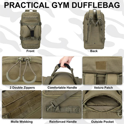 Army Outdoor Mountaineering Duffel Bag