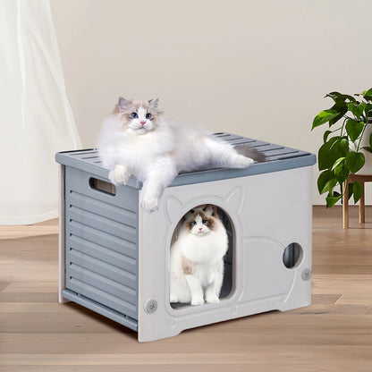 Cat Houses & Condos Rainproof for Small Pets