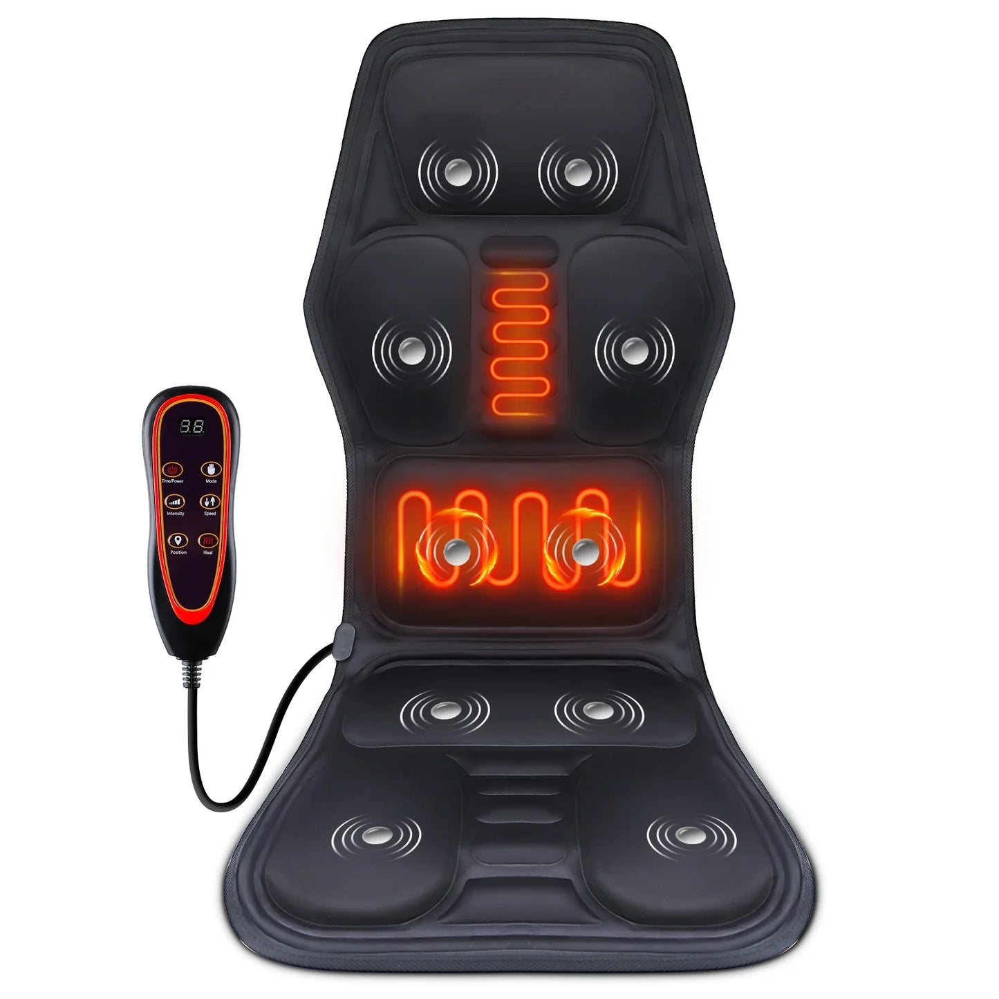 Electric Back Massager, Infrared, Vibrator