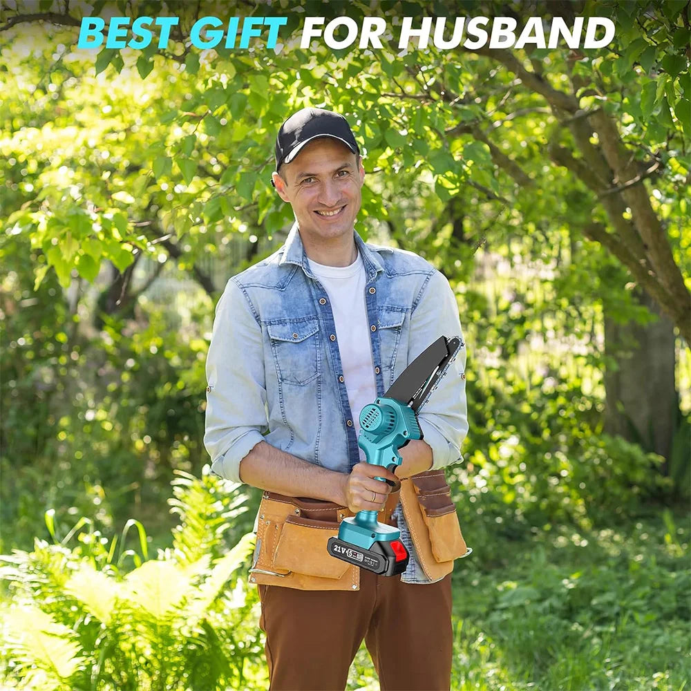 6-inch Cordless Chainsaw, Electric Power