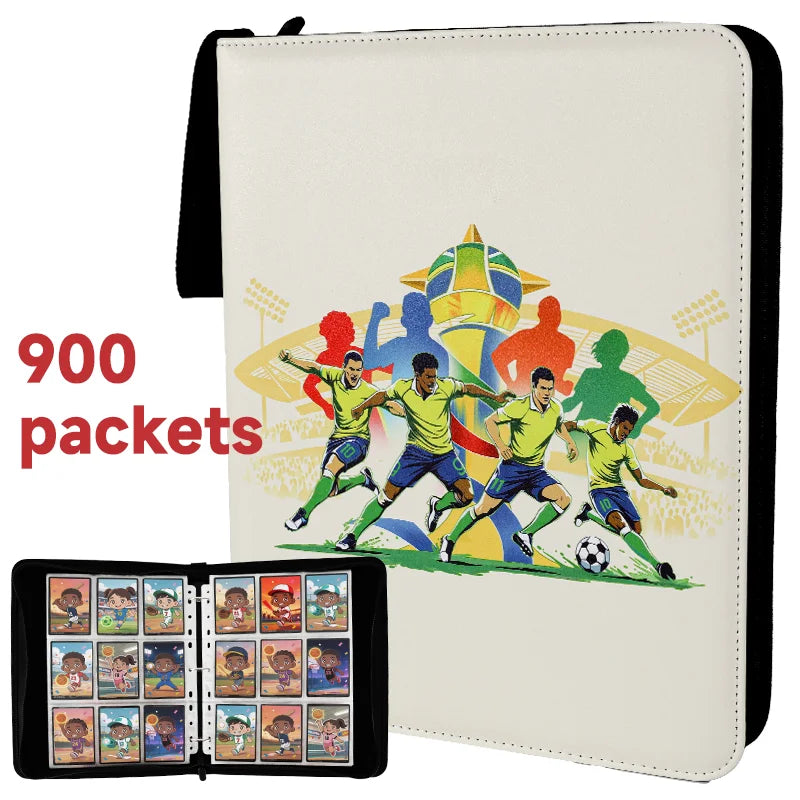 900-Pocket Card Binder, Portable Card Storage Organizer