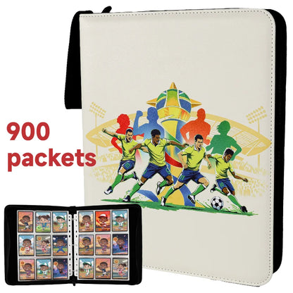 900-Pocket Card Binder, Portable Card Storage Organizer