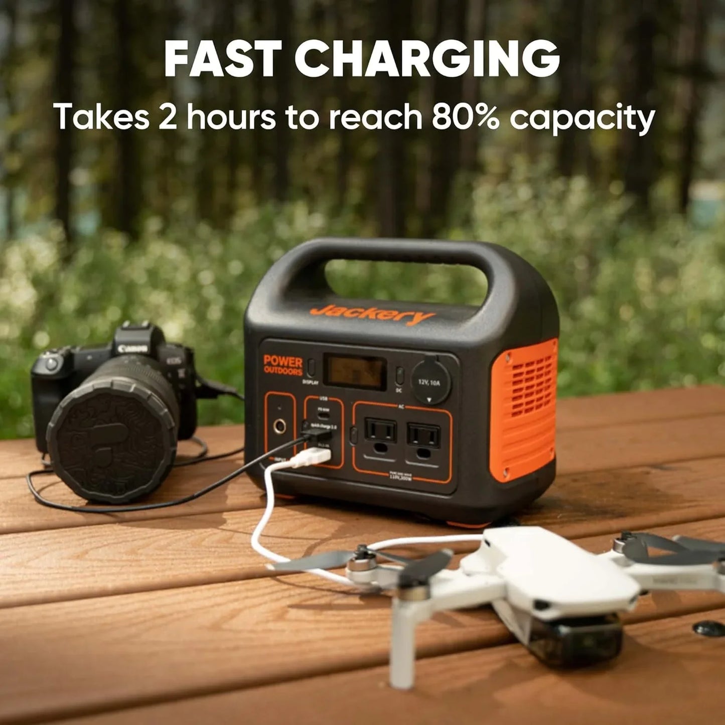 Portable Power  Station Solar Generator for Camping