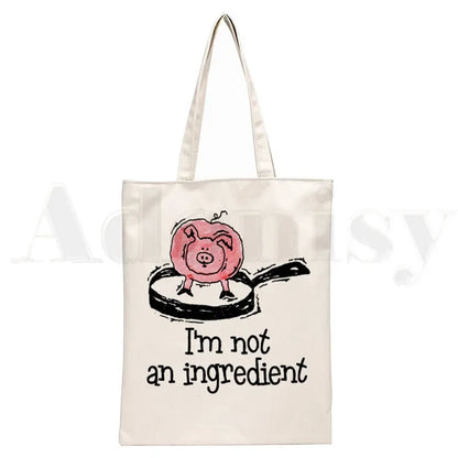 Reusable Shopping Canvas Tote Bags
