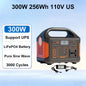 500W 300W Portable Power Station Emergency Power