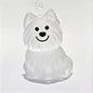 Transparent Dog Hair Storage Container, Memorial Keychain