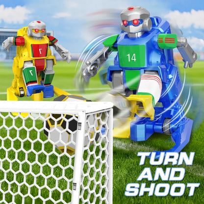 2-Player RC Soccer Robot Battle Toy For Kids Christmas Gifts