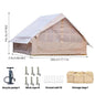 Inflatable Tent With Skylight, Quick Setup, Family Luxury