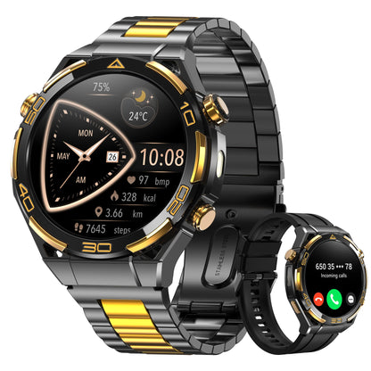 GPS Smartwatch with Flashlight, Bluetooth, Waterproof  for Men Women