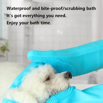 Dog Cat Bathing Hair Removal Glove
