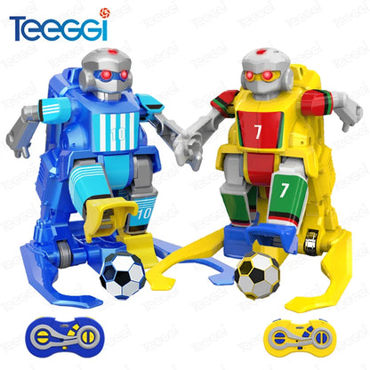 2-Player RC Soccer Robot Battle Toy For Kids Christmas Gifts