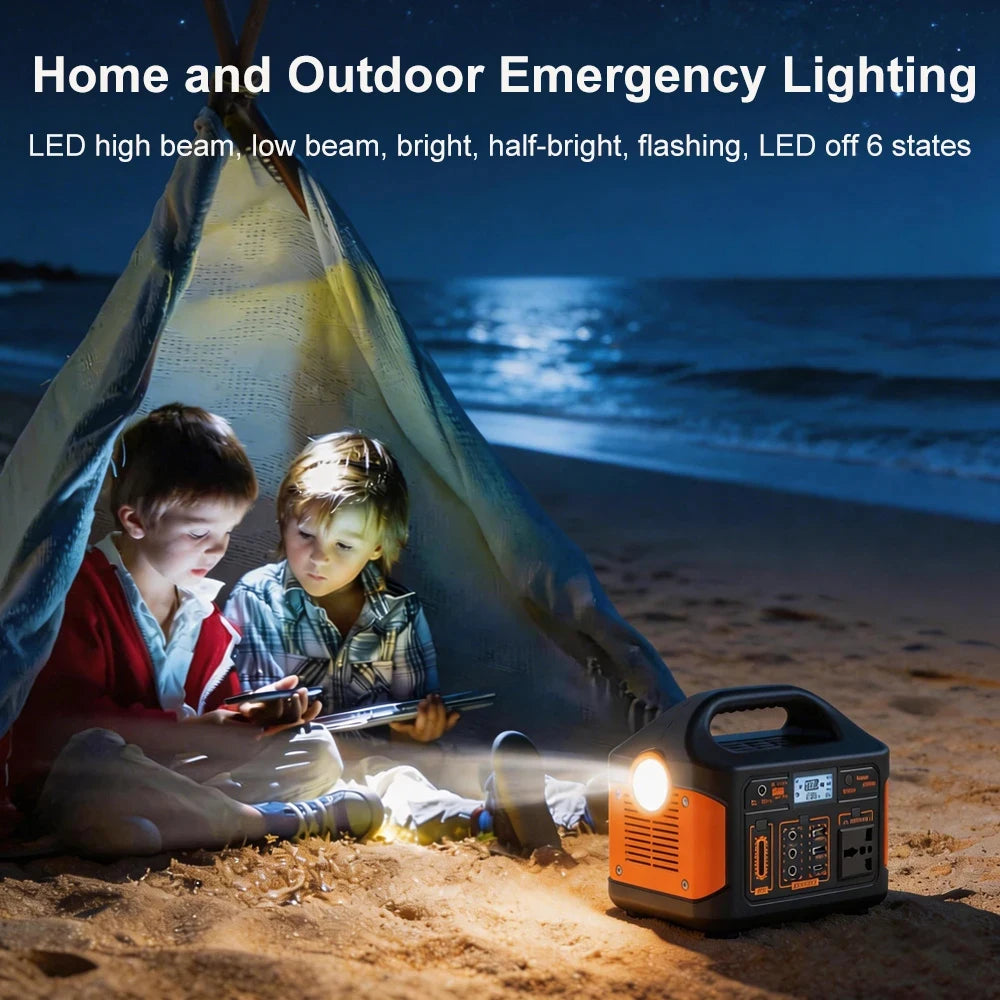 Portable Solar Generator  Backup Power Bank