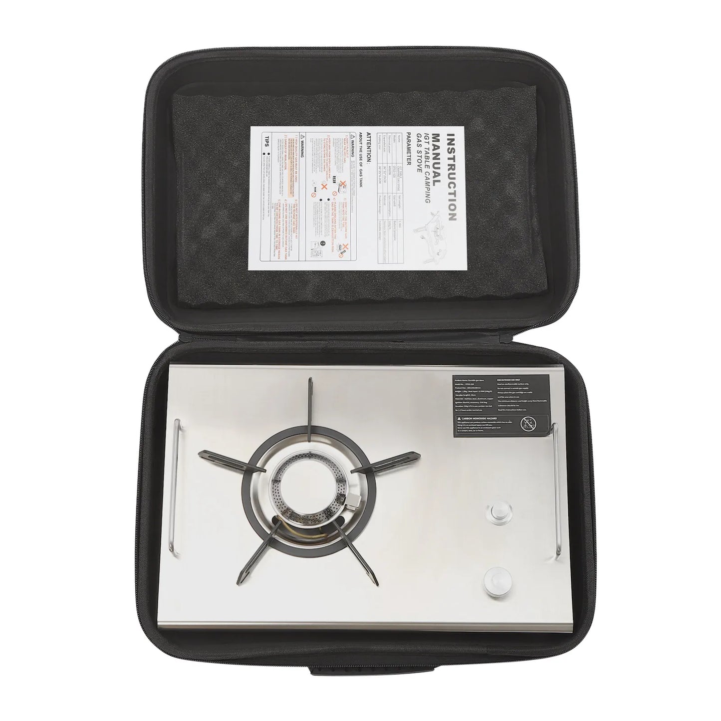 Portable Gas Stove Foldable for Outdoor Hiking