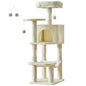 Tall Multi-Cat Climbing Tower for Indoor Cat