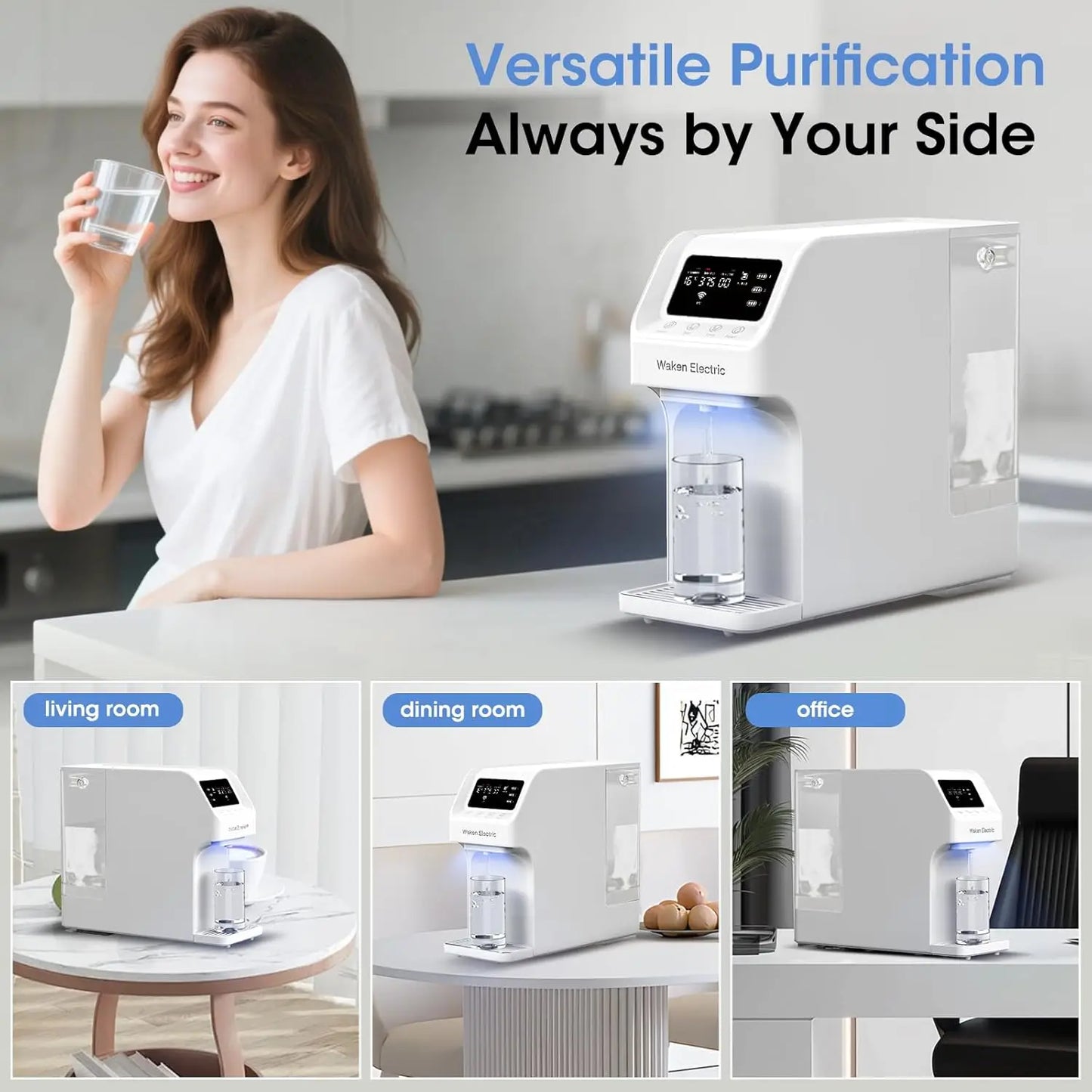 Electric Countertop  Filter System, 8-Stage