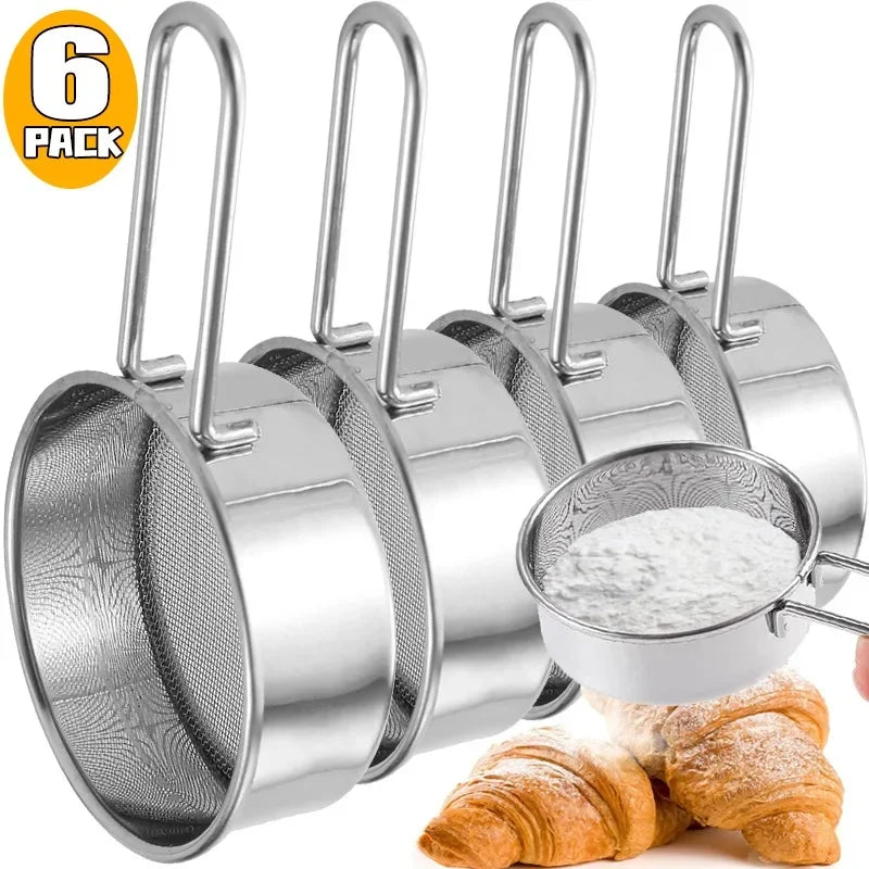 Flour Sieve Fine Mesh Strainer