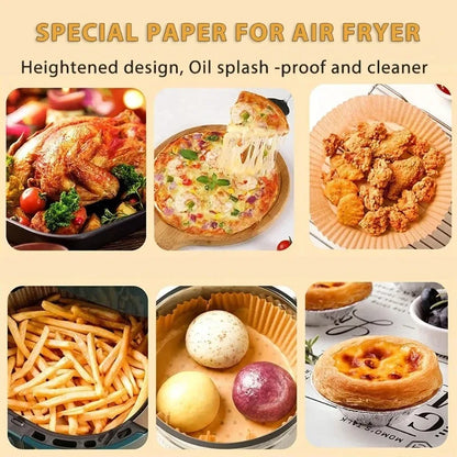 Air Fryer Baking Papers and Round  Paper Liners