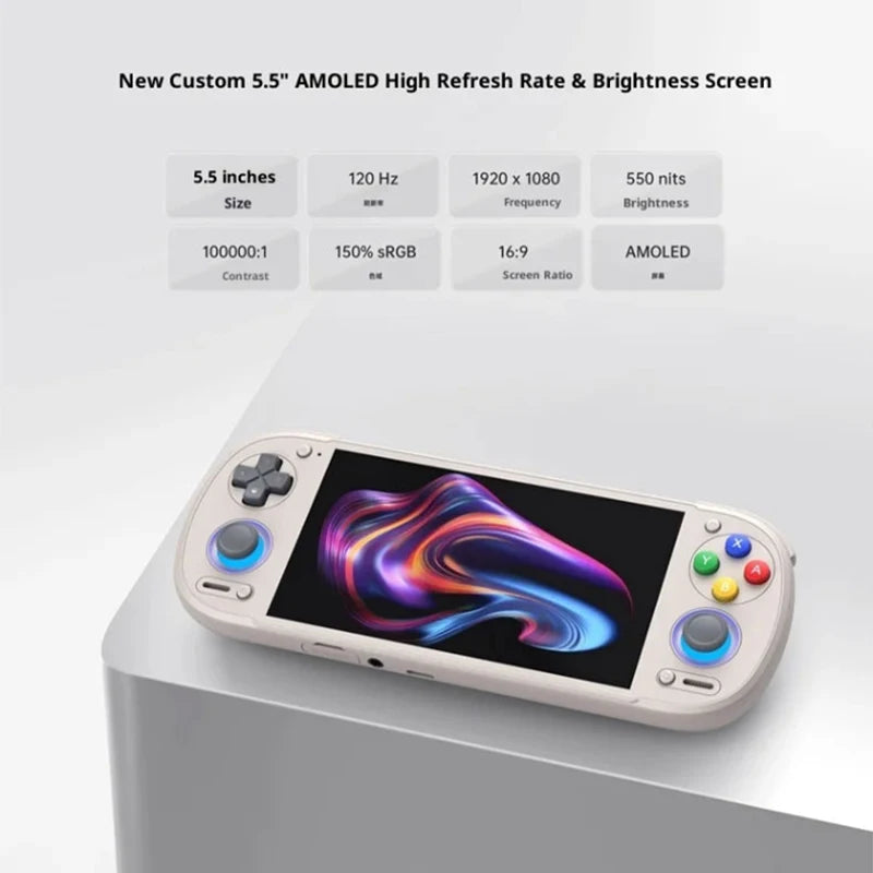 Android Handheld Game Console 5.5 Inch with Hall-Effect Trigger G