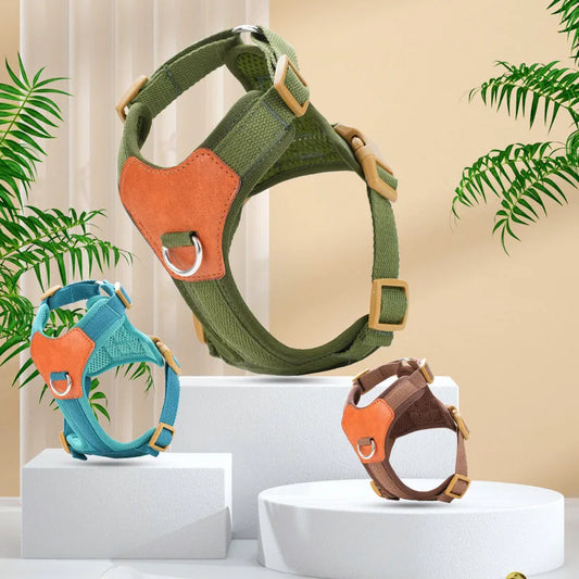 Explosion-proof  vest-style dog chest strap