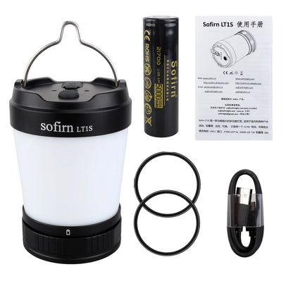Camping Light, USB C Rechargeable, Emergency