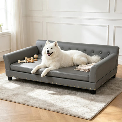 Elevated Dog Sofa for Medium to Large Dogs