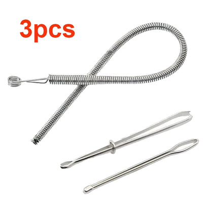 Drawstring Threader Clip Pants Hoodies Elastic Band