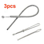 Drawstring Threader Clip Pants Hoodies Elastic Band