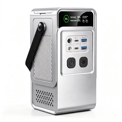 Portable Power Station, Emergency Solar Power Bank for Camping