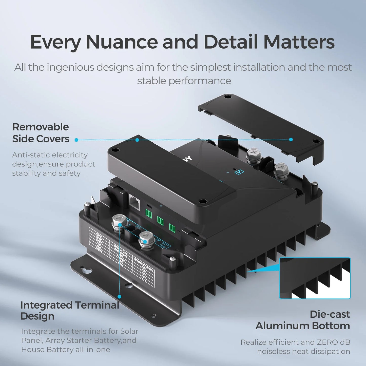 Battery Charger for Gel, AGM, Flooded and Lithium