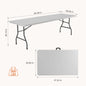 Portable Folding  Table with Carrying Handle