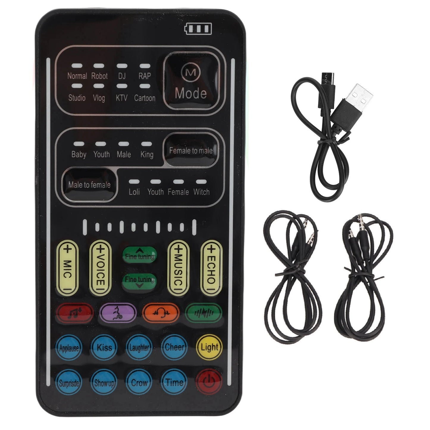 Voice Changer Portable Multifunctional Sound Disguiser