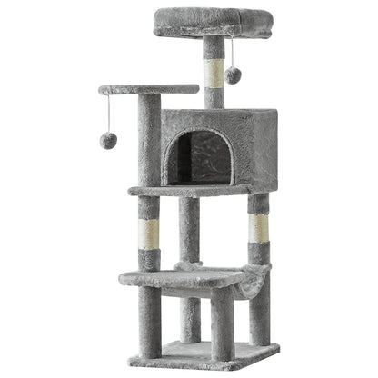 Tall Multi-Cat Climbing Tower for Indoor Cat