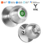 Fingerprint Door Lock Knob, Keyless Entry Bluetooth Electronic