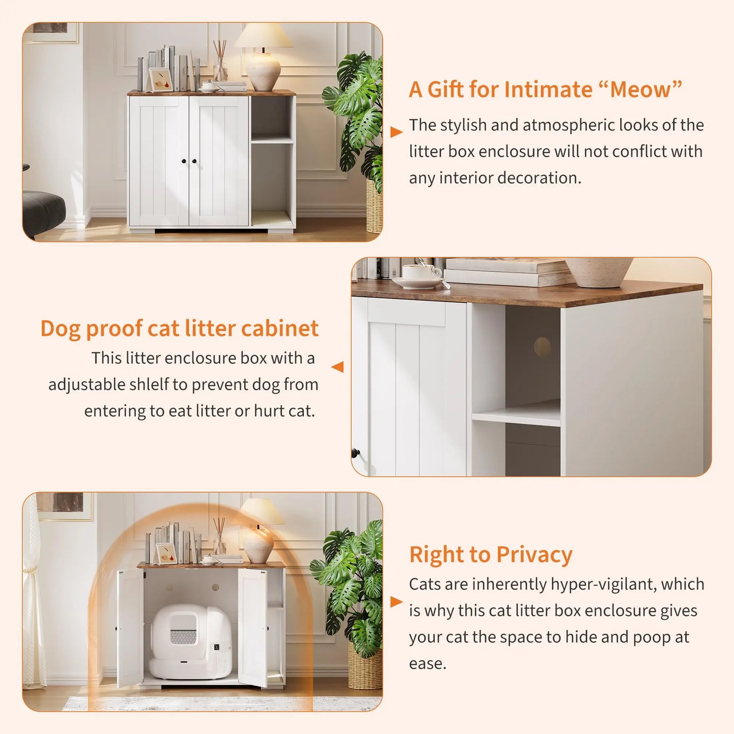 Cat Litter Enclosure For Litter Robot