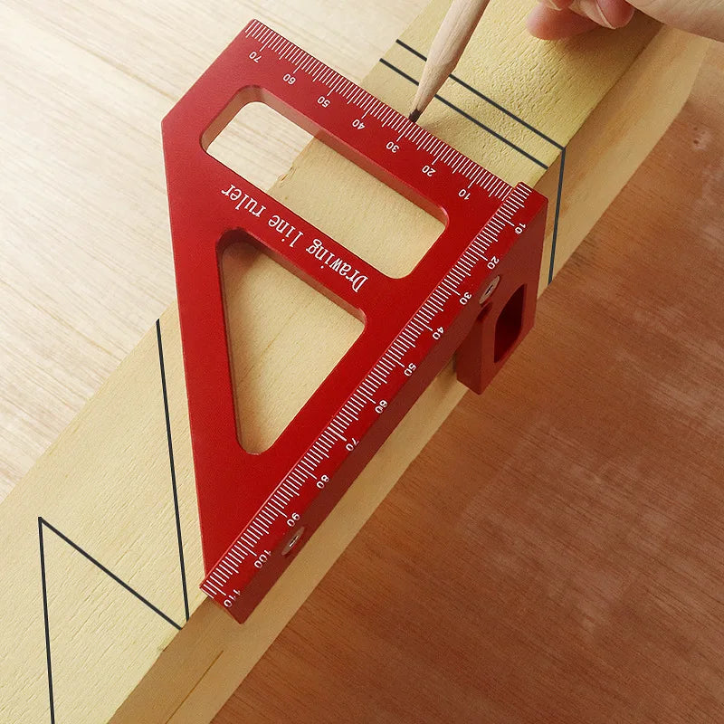 Woodworking Square Protractor  Measuring Tool for Engineer