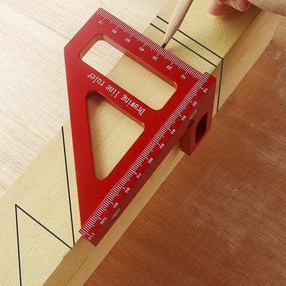 Woodworking Square Protractor  Measuring Tool for Engineer