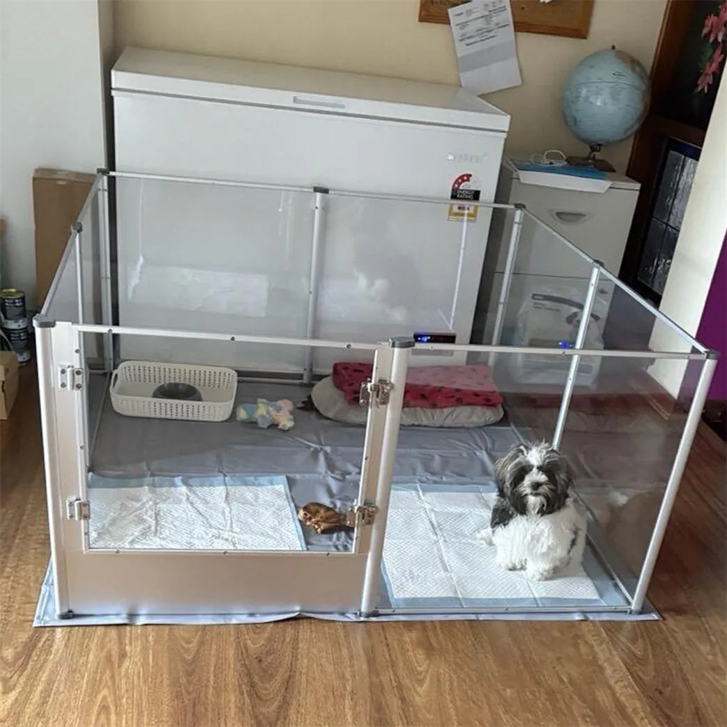 Dog Playpen, Whelping Pen, Puppy Playpen with Waterproof Fertility Pad