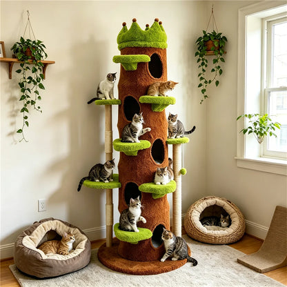 Cat Tree Tower with Scratching Post