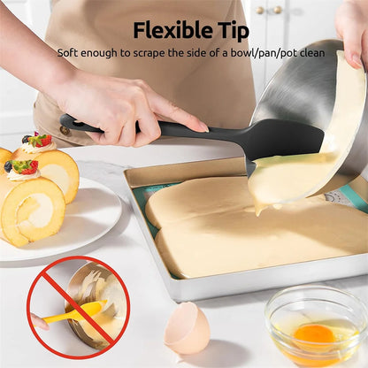 Kitchen Silicone Spatula Set, 600ºF High Heat